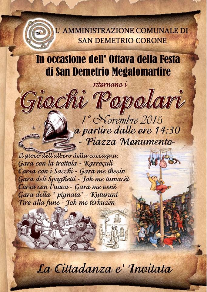 GIOCHI POPOLARI