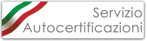 AUTOCERTIFICAZIONI