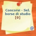 Concorsi - Sel. borse di studio