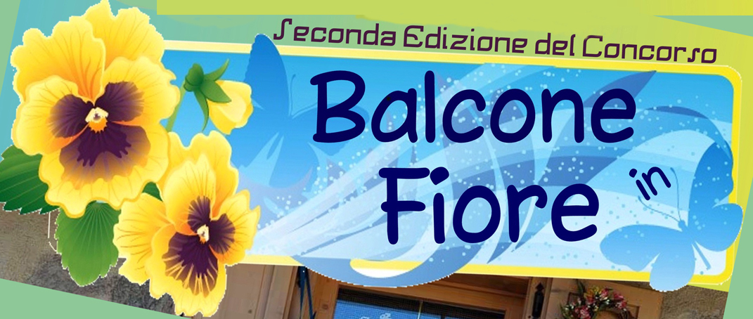 balcone fiorito